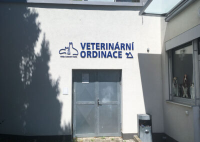 plastické logo Veterinární ordinace